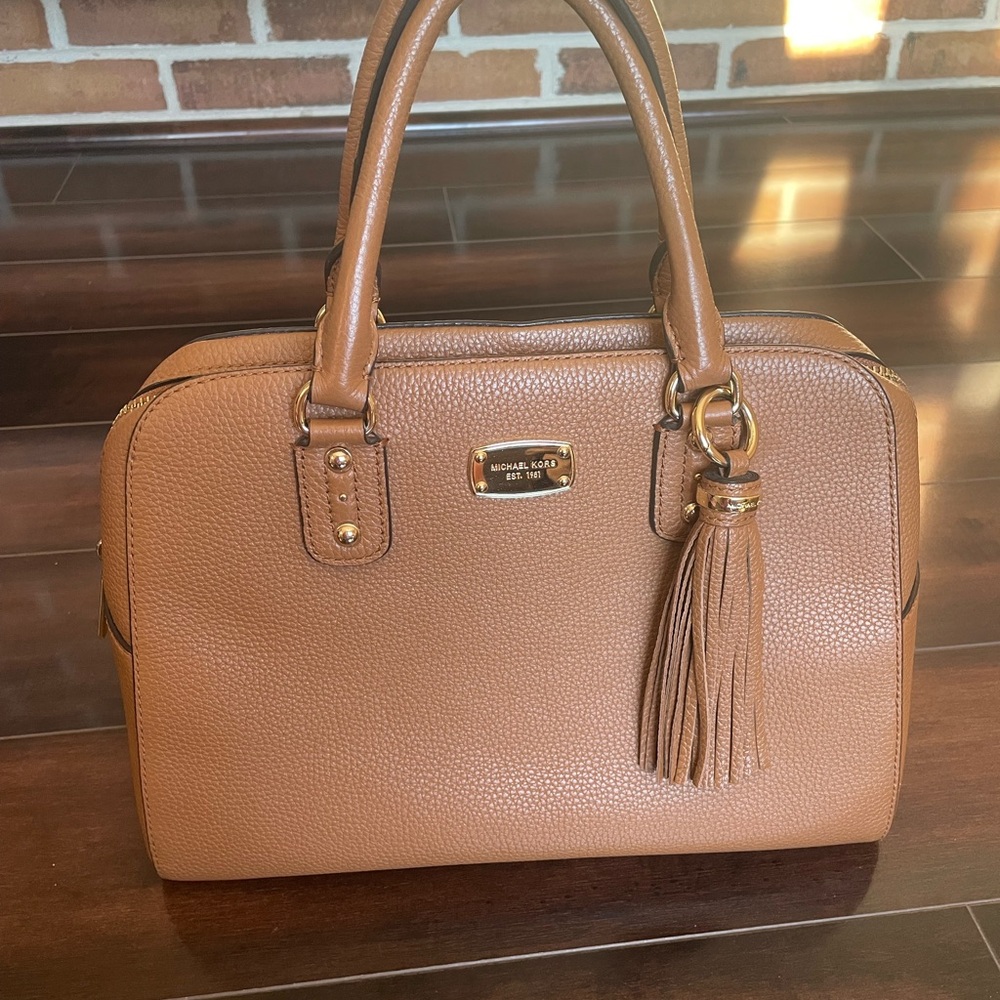 Michael Kors Brown Satchel Bag